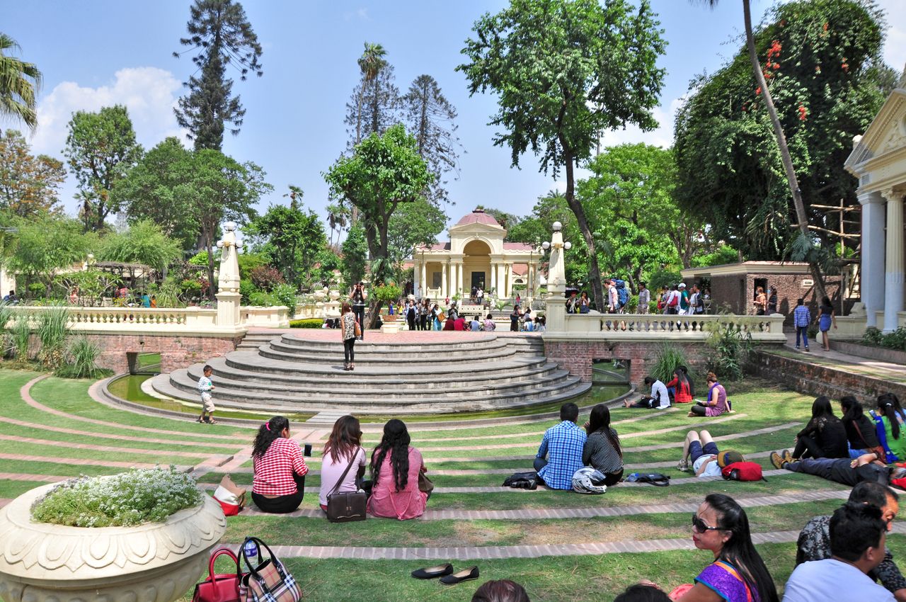 Garden of Dreams in central Kathmandu