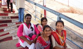 smiling girls in madurai kerala tour